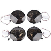 DURAFORCE 4Pcs LED Brake Tail Lights Black Fits for Chevrolet Corvette C6 Coupe 2005-2013