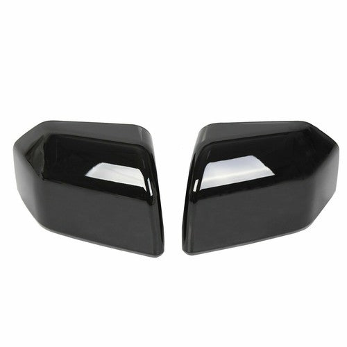 Gloss Black Top Half Mirror Door Handle Covers for 2015-2020 Ford F150 F-150