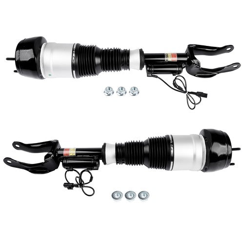 DURAFORCE Pair Front Air Suspension Shock Strut w/ ADS Fits Mercedes M GL Class W166 X166