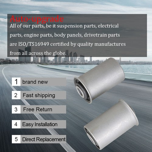 DURAFORCE Rear Leaf Spring Shackle Repair Kit Fit For Chevy C/K Gmc Express Pickup 88-17