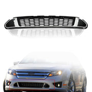 DURAFORCE For Ford Fusion 2010-2012 Sport Front Lower Grille Grill & Chrome Molding Trim