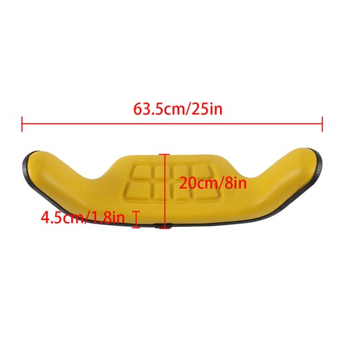 DURAFORCE New For John Deere 310 310A 310B 401 401B Backhoe Loader Yellow Seat Cushion Set