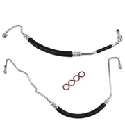 DURAFORCE 2pcs Power Steering Pressure Line Hoses for Chevy Silverado GMC Sierra 6.6L V8