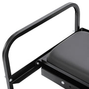 DURAFORCE For Yamaha G14 G16 G19 G22 Golf Cart Rear Back Seat Kit Flip Folding Steel Frame