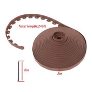 DURAFORCE 2 inches high 246 feet Garden edge lawn grass stone isolation strip