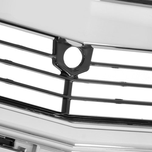 DURAFORCE Front Bumper Grille Plastic Chrome Fit For Cadillac Escalade 2015-2020