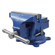 DURAFORCE Base Table Top Clamp Heavy Duty 5" Bench Vise with Anvil Swivel Locking