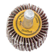 DURAFORCE 1" x 1" x 1/4" Aluminum Oxide Shank Mounted Flap Wheels 80 Grit - 50 Pack