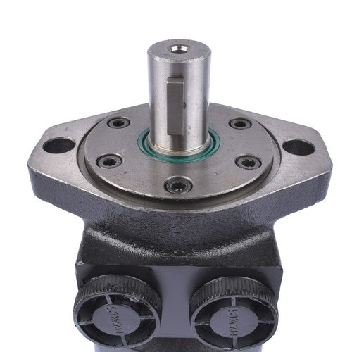 DURAFORCE Hydraulic Motor Fits Char-Lynn H Series 2-Bolt Mount 1'' Straight Woodruff Key
