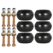 DURAFORCE 6 Pcs Plastic Mower Deck Wheel Raptor And Hardware Kit For Hustler 788166 781567