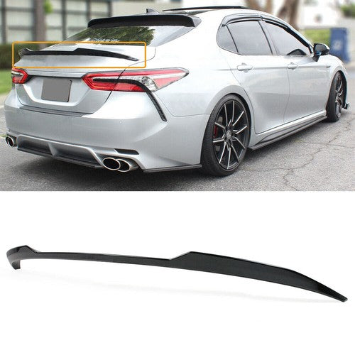 DURAFORCE For Toyota Camry 2018-2020 SE XSE LE XLE Gloss Black Rear Trunk Lip Wing Spoiler