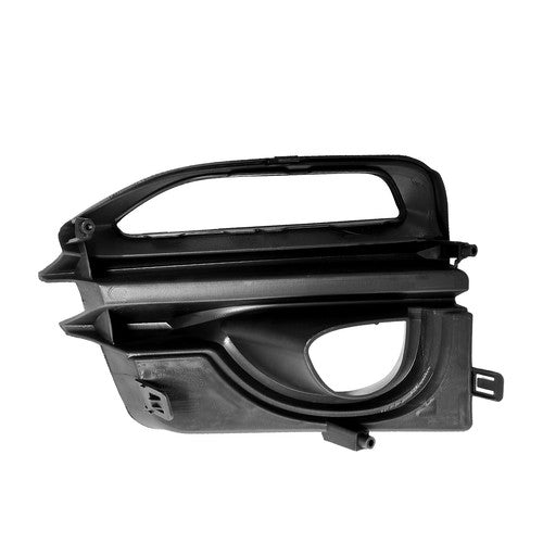 DURAFORCE Fit 2014-2017 Infiniti Q50 Sport Front Bumper Black Grille & Fog Light Cover