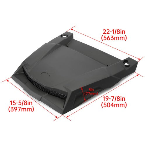 DURAFORCE Hood Scoop Air Intake Kit for UTV Polaris RZR XP 1000 S 900 4 1000 (2014-2018)