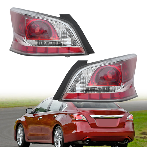 DURAFORCE Pair Tail Lights Brake Lamp LH RH for 2013 2014 2015 for Nissan Altima Sedan 4Dr