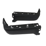 DURAFORCE Rear Bumper Ends For Ford F150 2009-2014 Primered Steel Set Black Pair LH RH