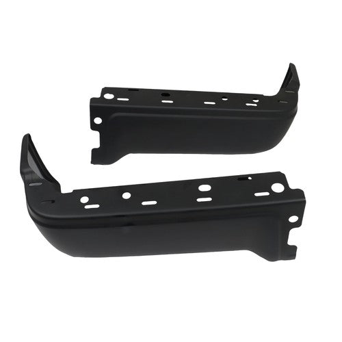 DURAFORCE Rear Bumper Ends For Ford F150 2009-2014 Primered Steel Set Black Pair LH RH