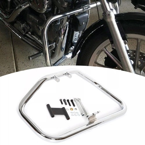 DURAFORCE For 84-03 Harley Sportster 883 1200 XL XR Chrome Engine Highway Guard Crash Bar