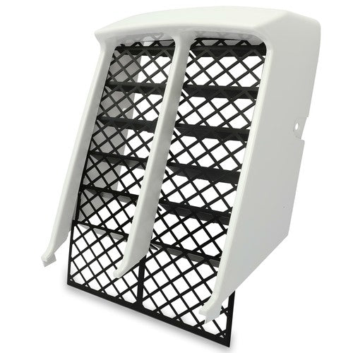 DURAFORCE For Yamaha Banshee 350 YFZ350 1987-2006 White Radiator Cover + Mesh Grill