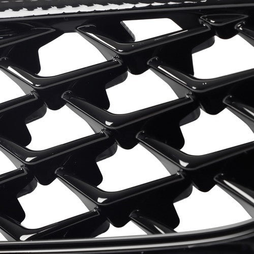 DURAFORCE For Subaru WRX/WRX STI 2015-2017 Front Grille Mesh Plastic Gloss BLK Replacement
