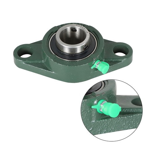 DURAFORCE 10PCS UCFL205-16 Pillow Block Flange Bearing 1" Bore 2 Bolt Solid Base