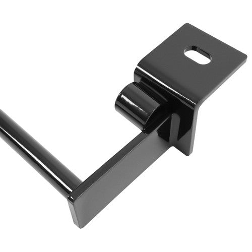 DURAFORCE Truck Bed Step 2-Rung Retractable Tailgate Ladder Heavy Duty W/L-Shaped Bracket
