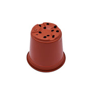 DURAFORCE 100Pcs Flowers Nursery Cup Children's Room Nursery Plastic Plant Pot 14X13X9cm