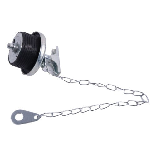 2 Inch Oil Filter Cap with Chain 107981 for Case D 429 Komatsu MX09 Doosan MEGA 500 V