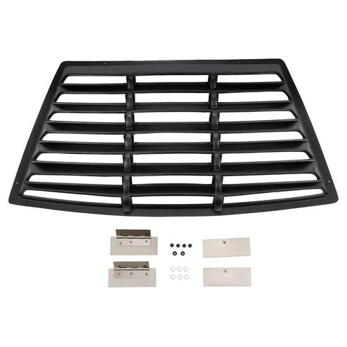 Black Rear Window Louver Sun Shade Cover for Ford Mustang Fastback 1979-1993