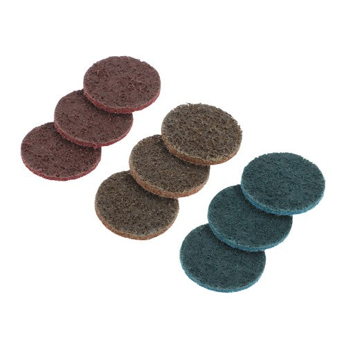 DURAFORCE 150 Pcs 2 Inch Fine Medium and Coarse Quick Change Torque Sanding Discs