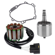 DURAFORCE Engine Stator Coil Magneto Rotor Assy w/ Flywheel Gasket for Yamaha YZF R1 04-08