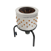 DURAFORCE 280RPM 120V Motor Feather Plucker Stainless Steel Drum Chicken Plucker Machine
