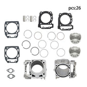 DURAFORCE For Can-Am 1000 6X6 EFI 2014-2020 420413116 Top End Cylinders Piston Gaskets Kit