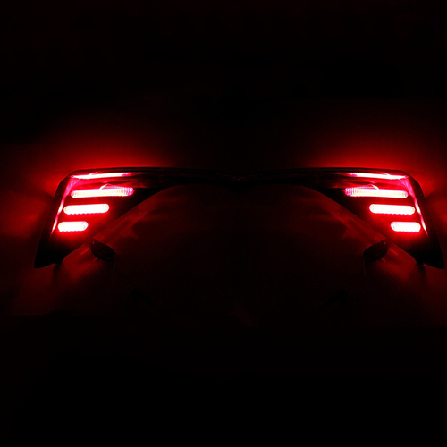 For 2016-2021 Toyota CHR C-HR Pair Rear Bumper Reflector Brake Light Lamp Pair