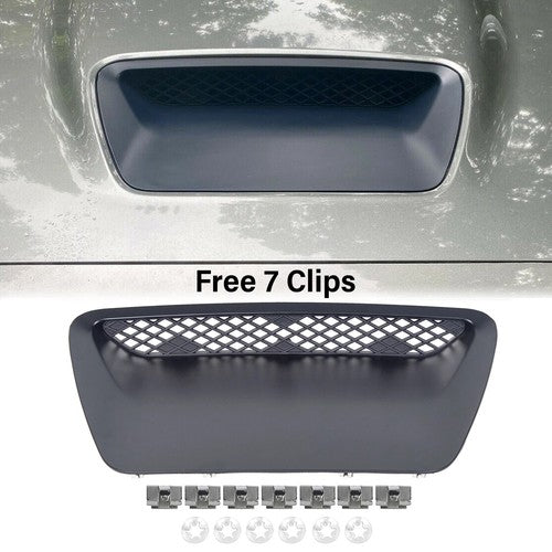 DURAFORCE For 2004 2005 Dodge Ram 1500 SRT 10 Air Flow Intake Scoop Molding Hood Vent Grille