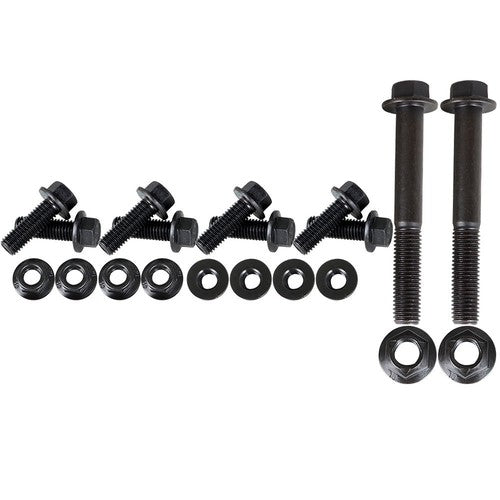 DURAFORCE Fit For Ford F-150 Pickup Front Leaf Spring Shackle Bracket Repair Kit Pair Set