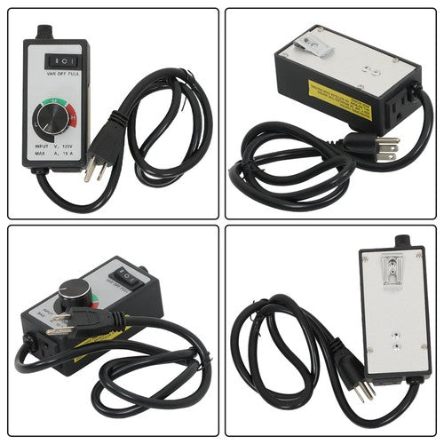 DURAFORCE New For Router Fan Variable Speed Controller Electric Motor Rheostat AC 120V US