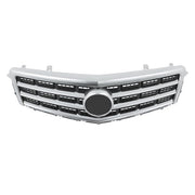 DURAFORCE Fit For Cadillac ATS 2013-2014 Matte Black Front Bumper Grille+Lower Grille