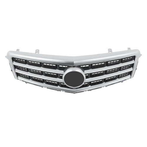 DURAFORCE Fit For Cadillac ATS 2013-2014 Matte Black Front Bumper Grille+Lower Grille