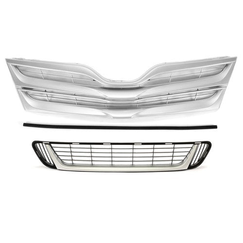 Upper Lower Grille Grille Molding for Toyota Venza 2013 2014 2015 2016