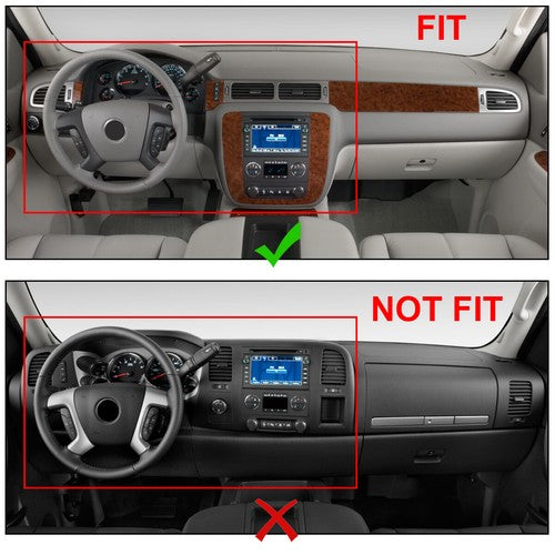 Dash Cover Cap Black Panel Pad for Avalanche Suburban Tahoe Yukon 2007 2014
