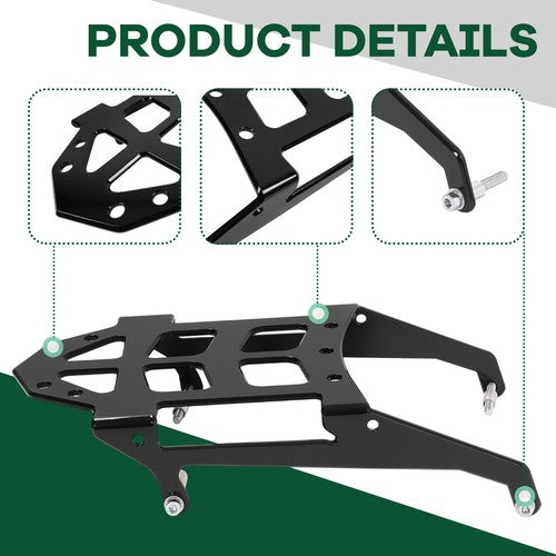 DURAFORCE 25LBS Rear Luggage Rack Storage Carrier Cargo For Honda CRF250M CRF250L 12-23