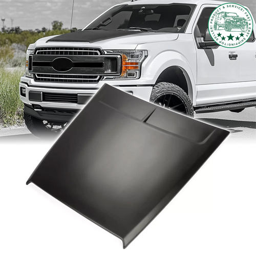 DURAFORCE Front Hood Scoop Vent Painted Replacement For 2015-2020 16 17 18 Ford F150 F-150