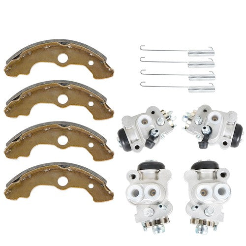 DURAFORCE For Honda Foreman 450 TRX450 TRX450ES 4× Brake Wheel Cylinders with Shoes