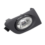 DURAFORCE Fits 2001-2003 Honda Civic Sedan Front Mesh Grille & Clear Lens Fog Lights Lamps