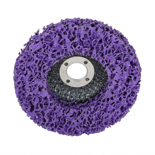 DURAFORCE 10 PackS 4"x5/8 Strip Discs Rust Remover Wheel Paint Removal Disc Angle Grinder