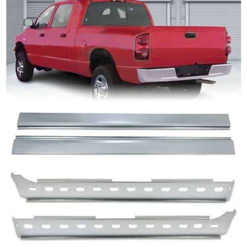 DURAFORCE Outer and Inner Rocker Panels for Dodge Ram 1500 2500 4 Door Quad Cab 2002-2008