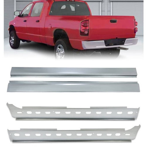 DURAFORCE Outer and Inner Rocker Panels for Dodge Ram 1500 2500 4 Door Quad Cab 2002-2008