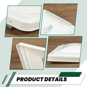DURAFORCE 3 Pack 14"X14" Ventline Roof Vent Cover RV Replacement Vent Lid Roof Part White