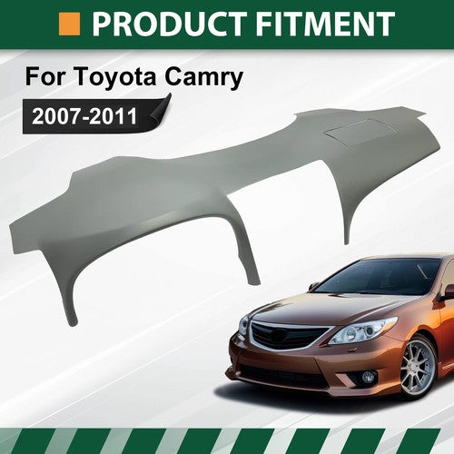 DURAFORCE Dash Board Cover Gray For 2007 2008 09 10 2011 Toyota Camry Replace 11-711LL-SGR