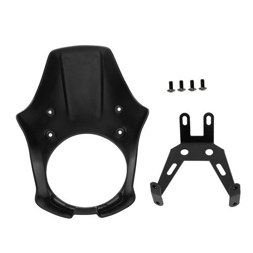 DURAFORCE Front Headlight Fairing Windshield Cowl Cover For Honda Rebel CMX300 500 2017-UP